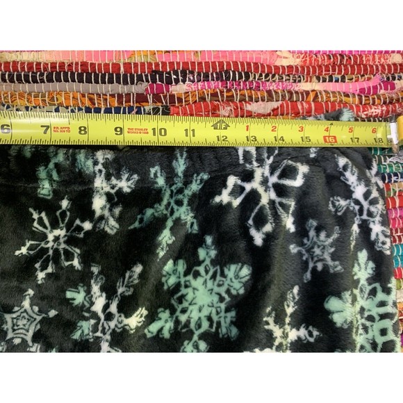 Fashion by Mirabean Fleece Pajama Langue Pants Sz XL Snow Holiday Christmas Soft - Picture 5 of 8